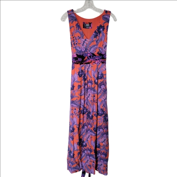 Anthropologie Dresses & Skirts - Anthropologie Vibrant Floral Maxi Dress